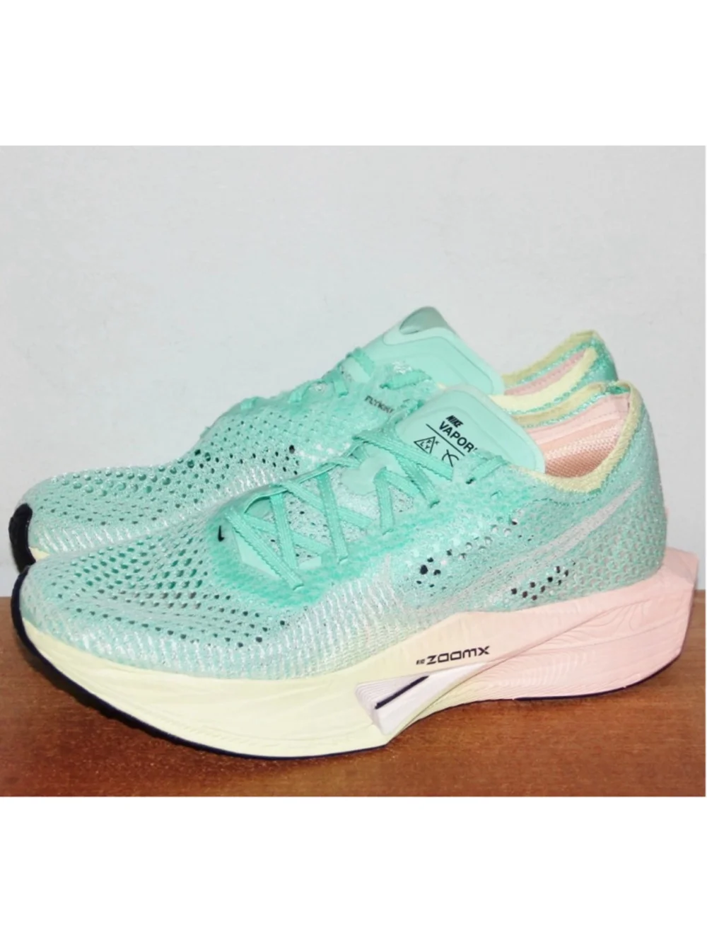 Nike ZOOMX VaporFly NEXT% 3 FK Women’s Shoes Size 10.5 'Mint Foam' HQ3505-379